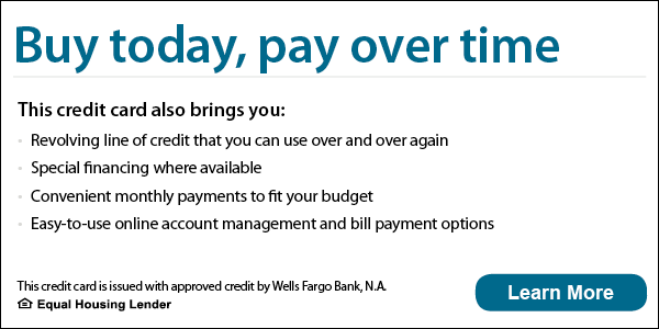 wells fargo financing promotion